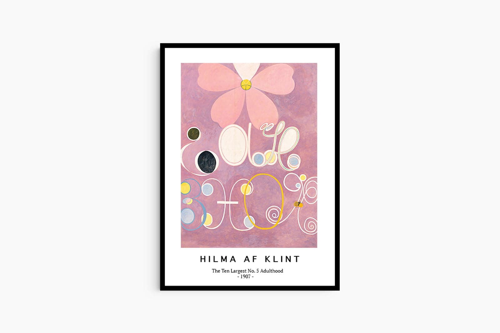"Hilma af Klint - The Ten Largest No. 5 Adulthood Poster"