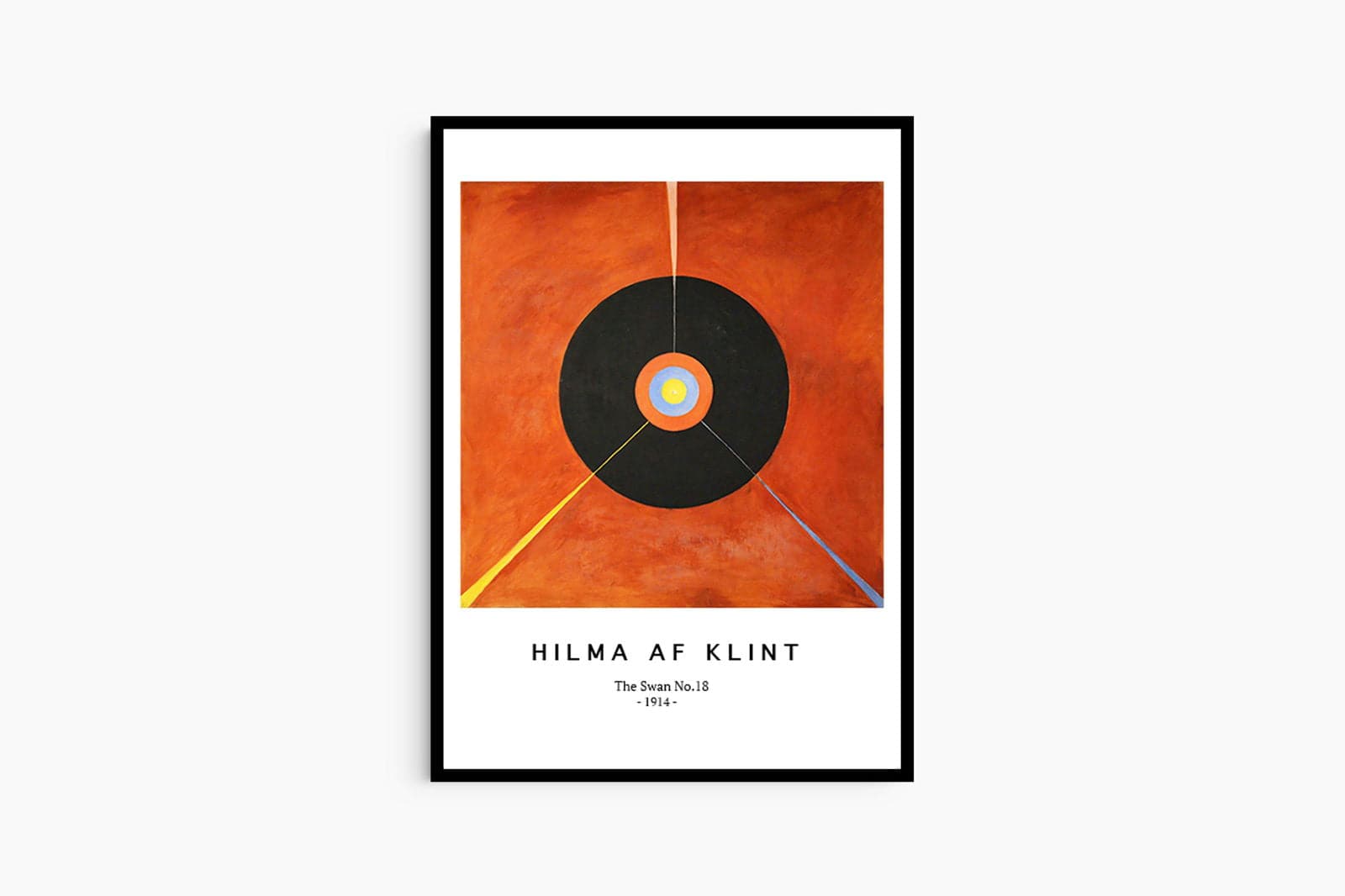"Hilma af Klint - The Swan No.18 Poster"