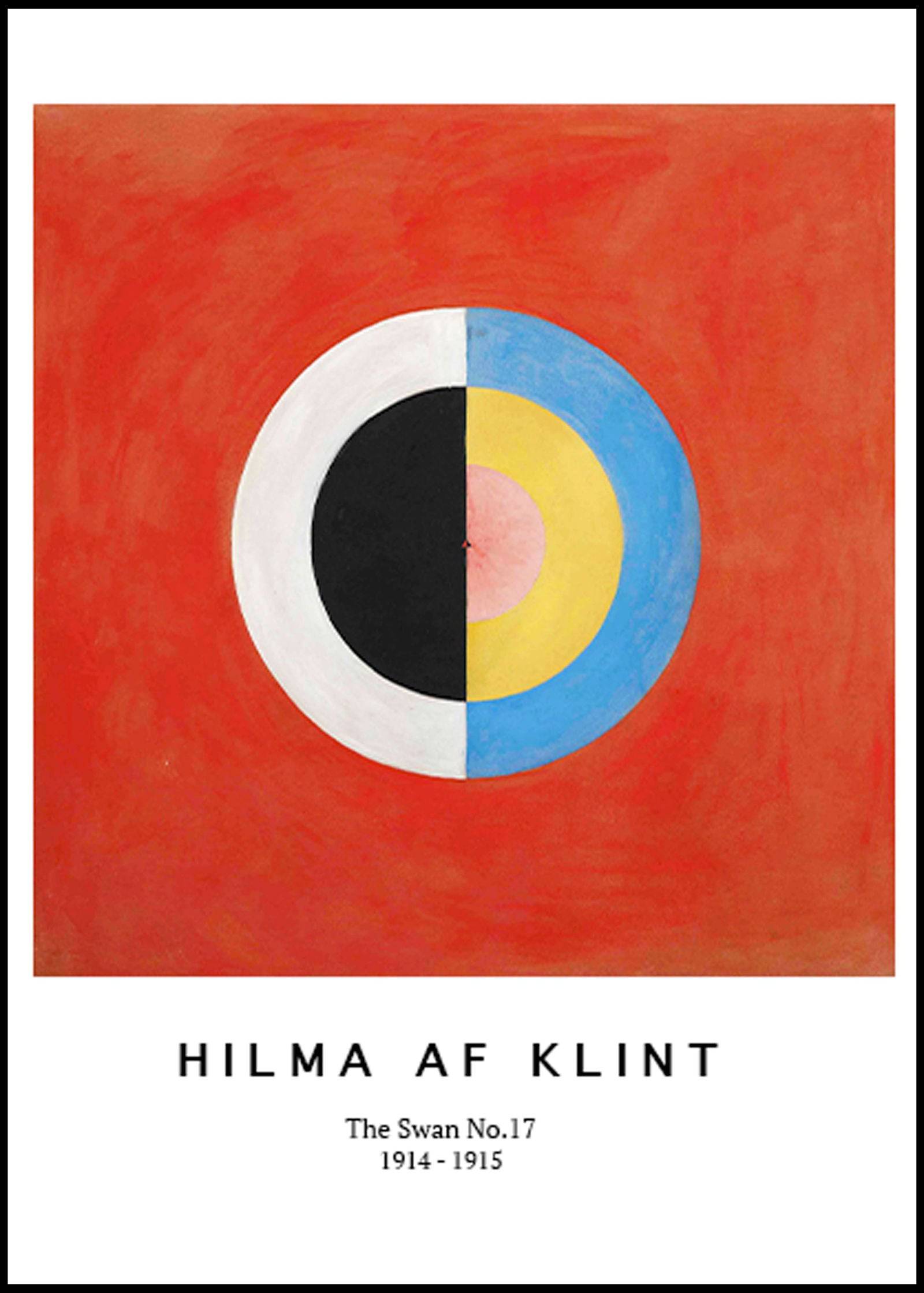 "Hilma af Klint - The Swan No. 17 Poster"