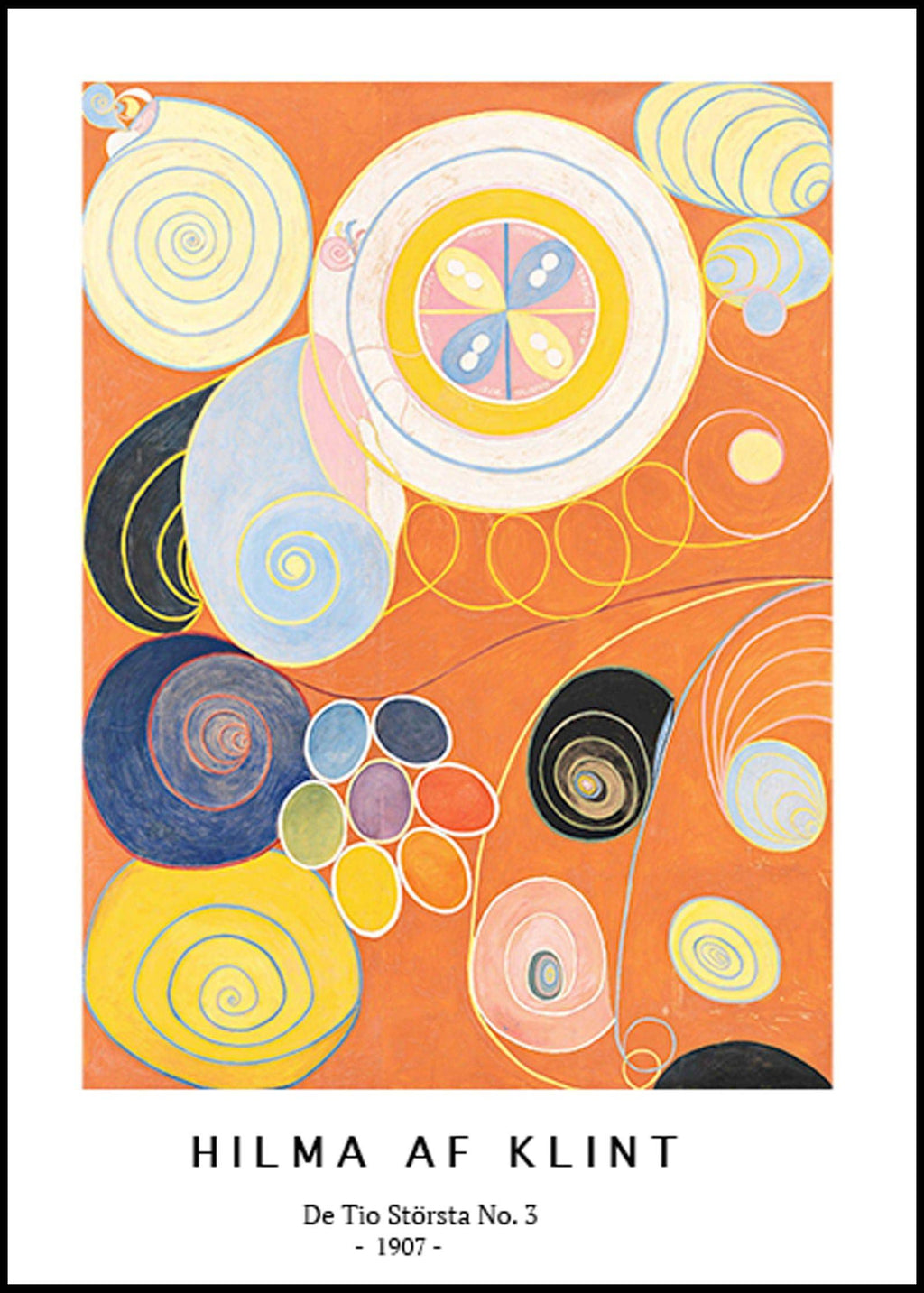 "Hilma af Klint - De Tio Största Poster"