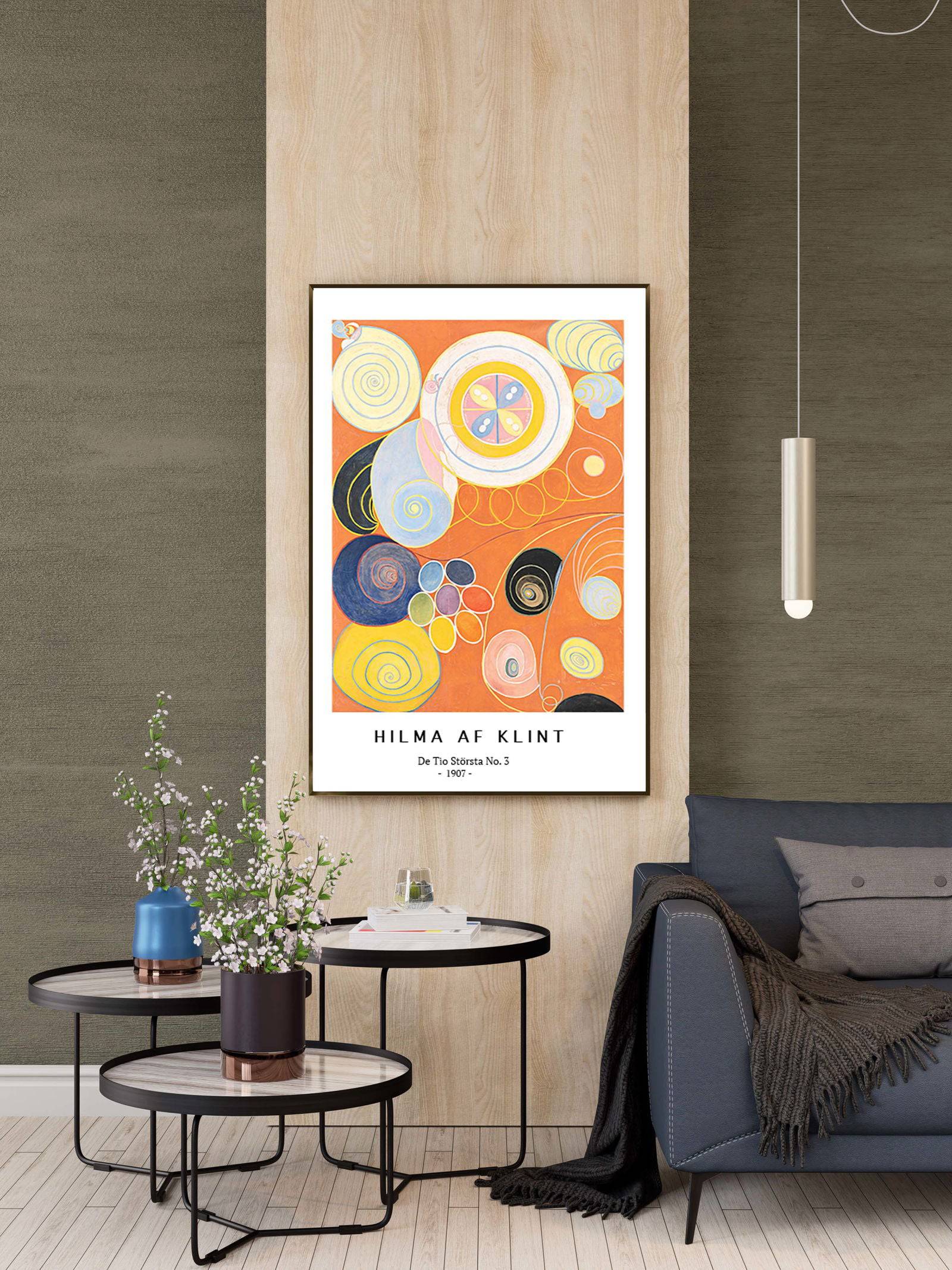 "Hilma af Klint - De Tio Största Poster"