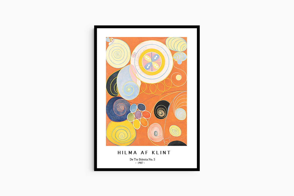 "Hilma af Klint - De Tio Största Poster"