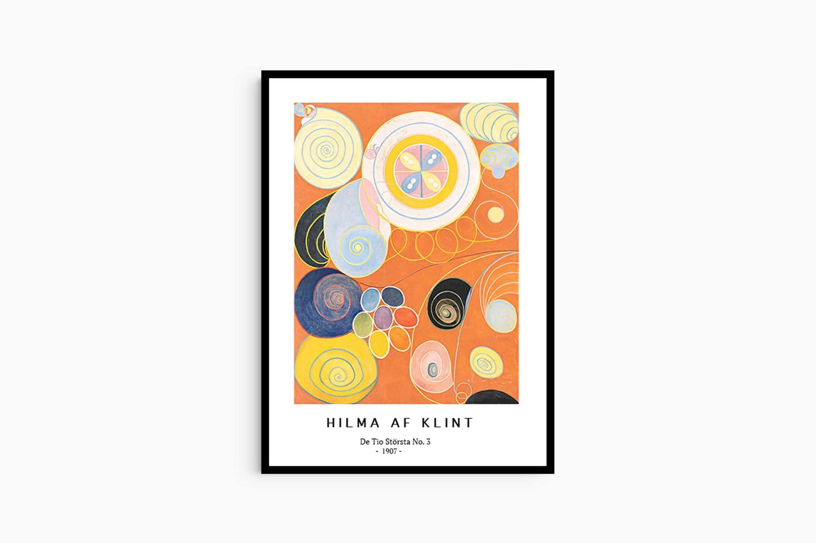 "Hilma af Klint - De Tio Största Poster"