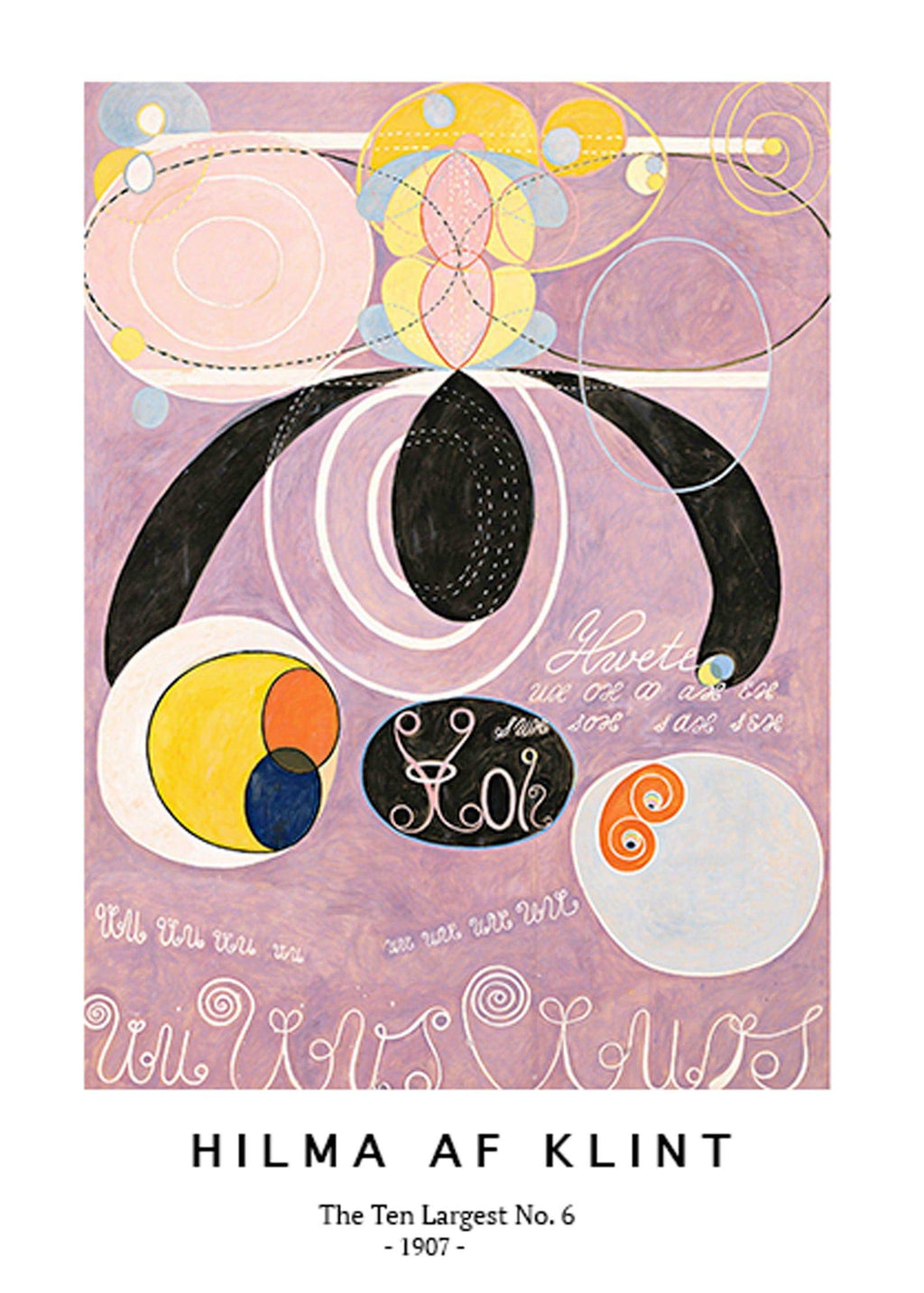 "Hilma af Klint - The Ten Largest No. 6 Poster"