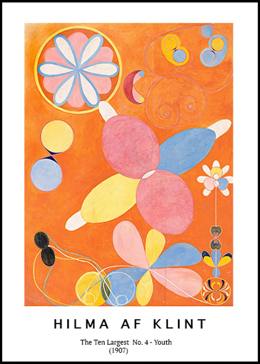 "Hilma af Klint - The Ten Largest No. 4 Youth Poster"