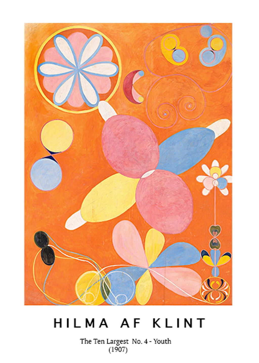 "Hilma af Klint - The Ten Largest No. 4 Youth Poster"