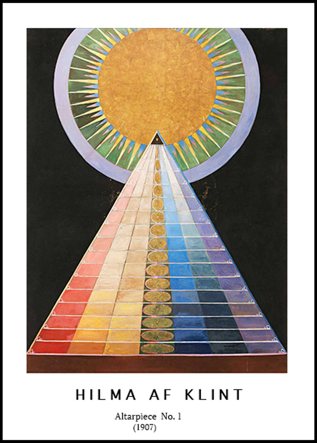 "Hilma af Klint - Altarpiece No. 1 Poster"