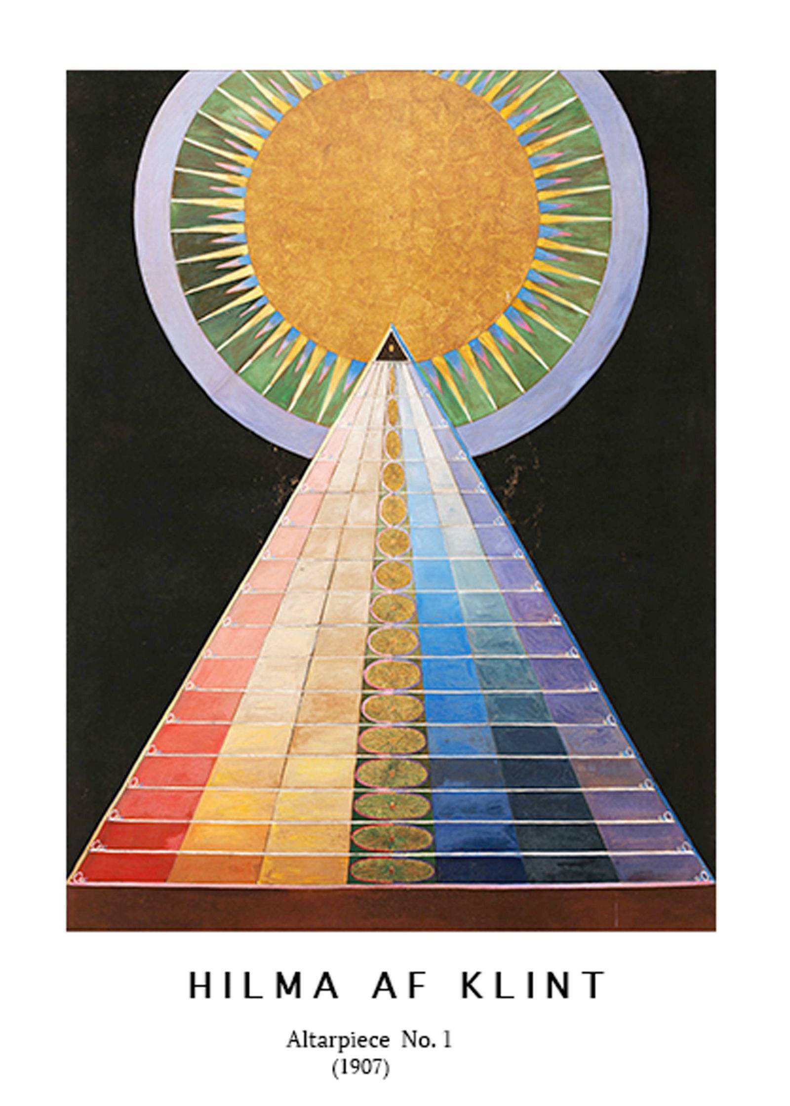 "Hilma af Klint - Altarpiece No. 1 Poster"
