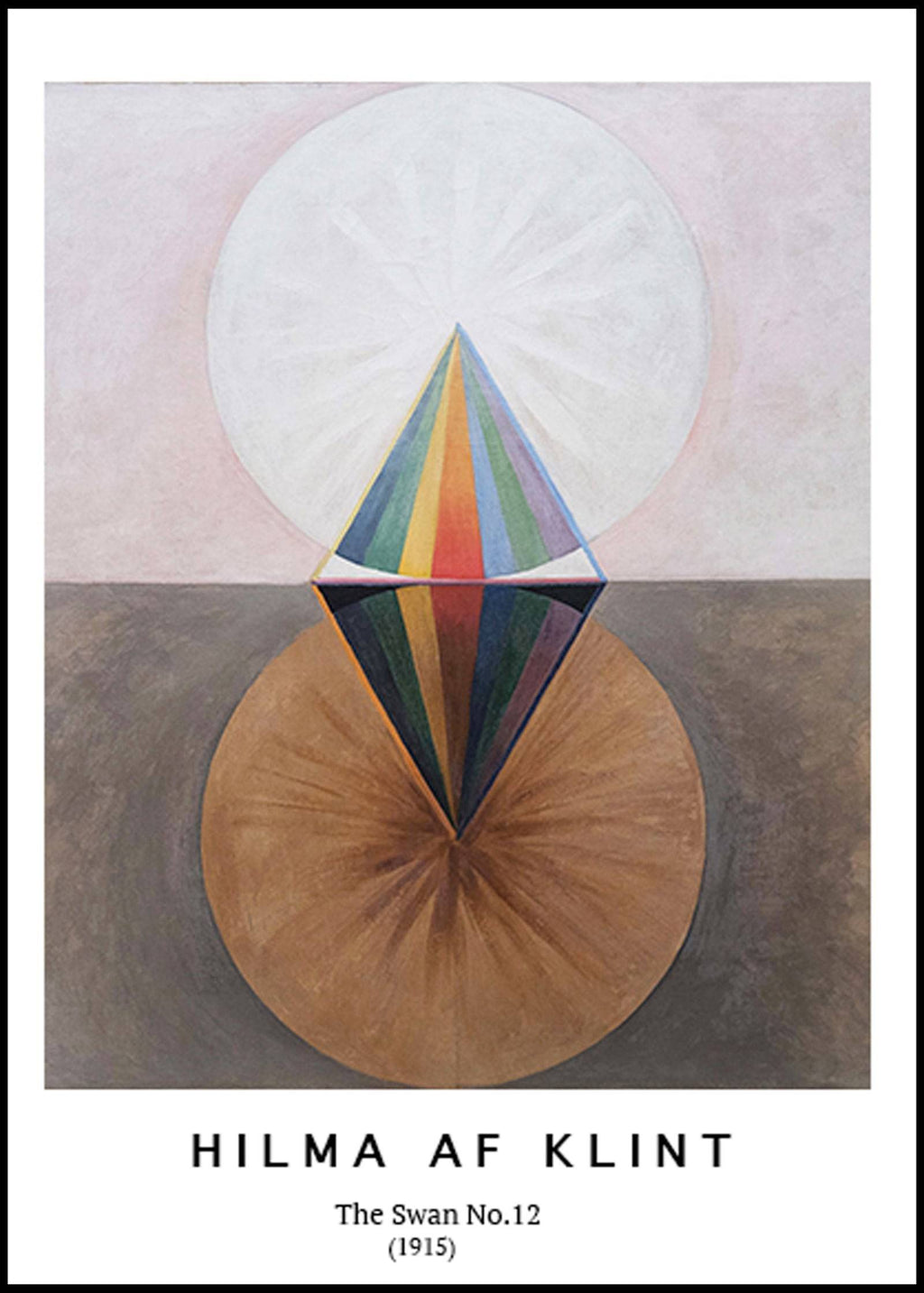 "Hilma af Klint - The Swan No. 12 Poster"