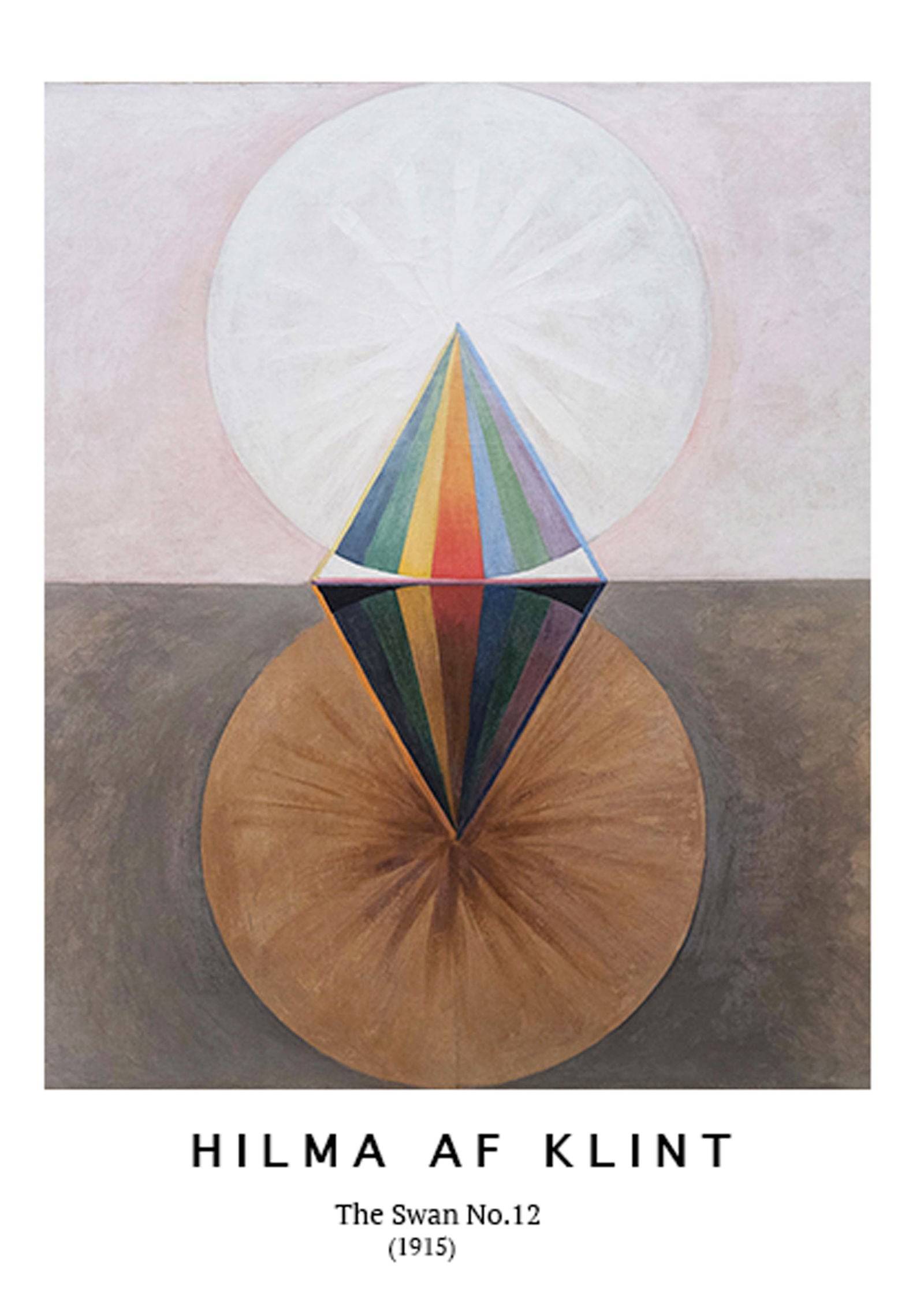"Hilma af Klint - The Swan No. 12 Poster"