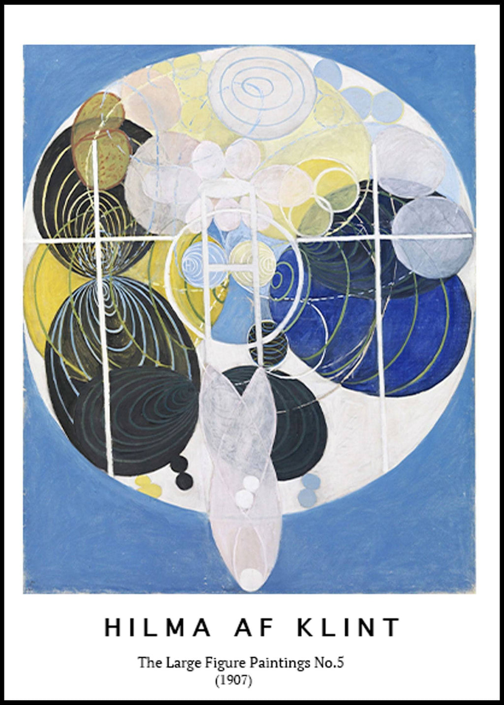 "Hilma af Klint - The Large Figure Paintings Nr 5 Poster"
