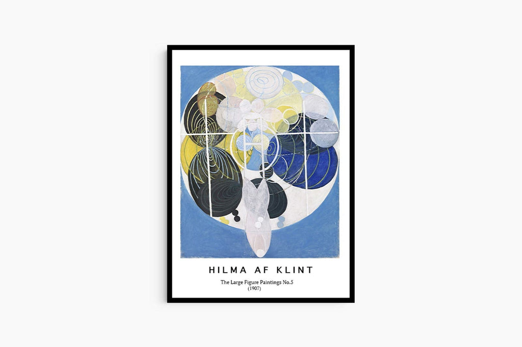 "Hilma af Klint - The Large Figure Paintings Nr 5 Poster"