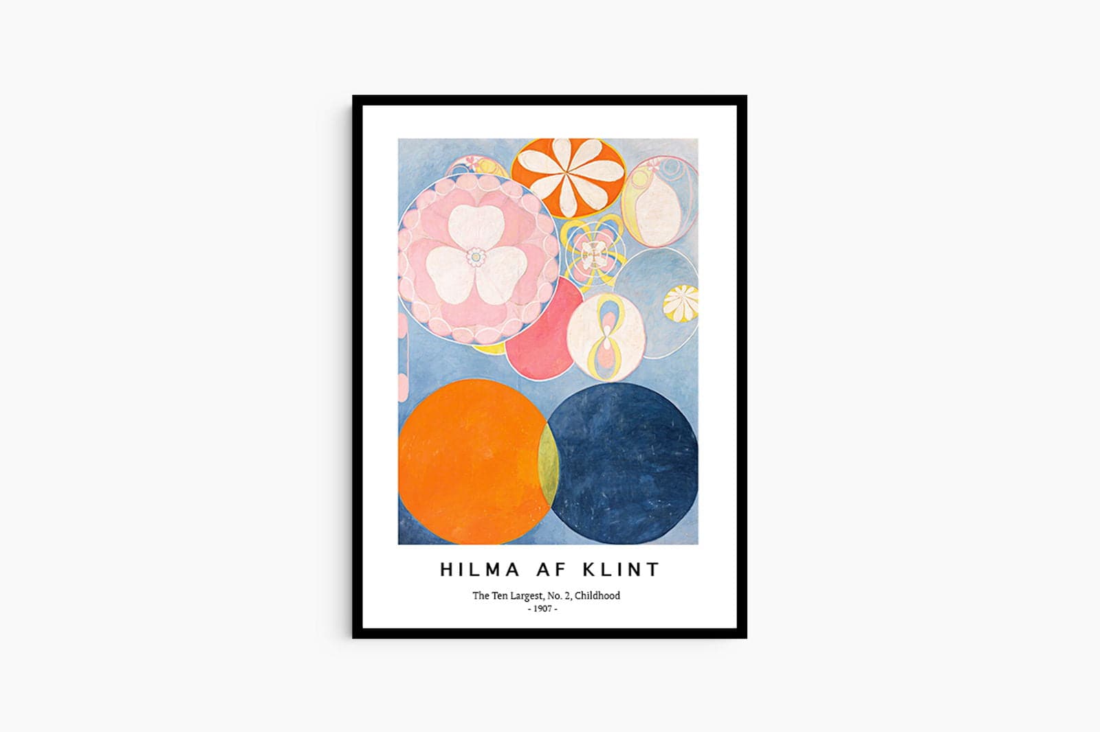 "Hilma af Klint - The Ten Largest No. 2 Childhood Poster"