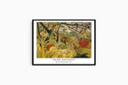 "Henri Rousseau - Tiger in a Tropical Storm Poster"