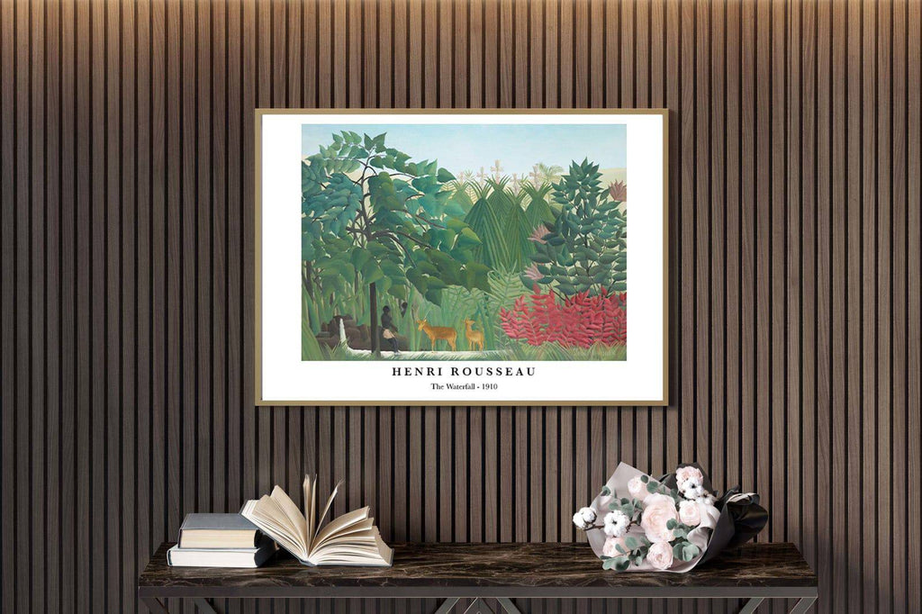 "Henri Rousseau - The Waterfall Poster"