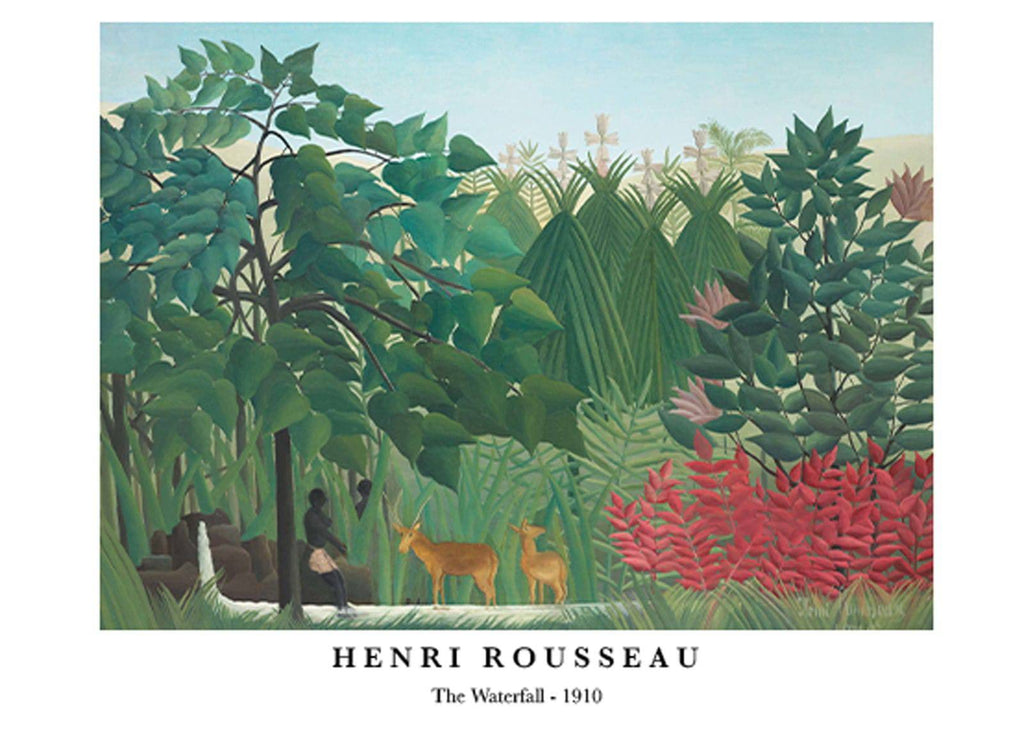 "Henri Rousseau - The Waterfall Poster"