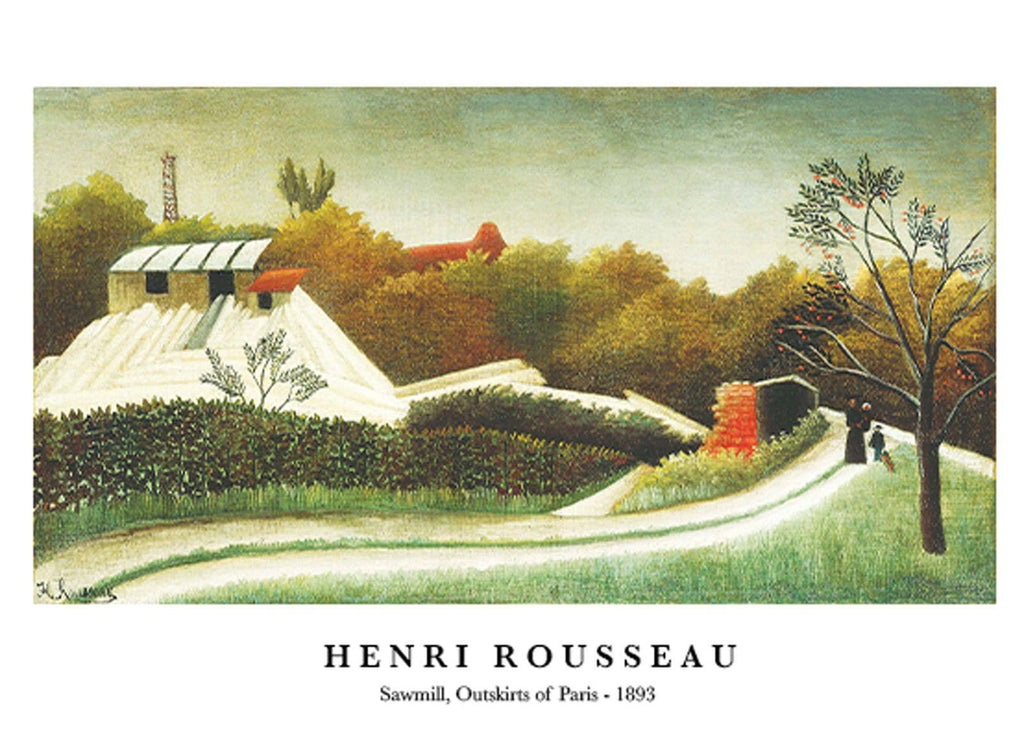 "Henri Rousseau - Samwill, Outskirts of Paris Poster"