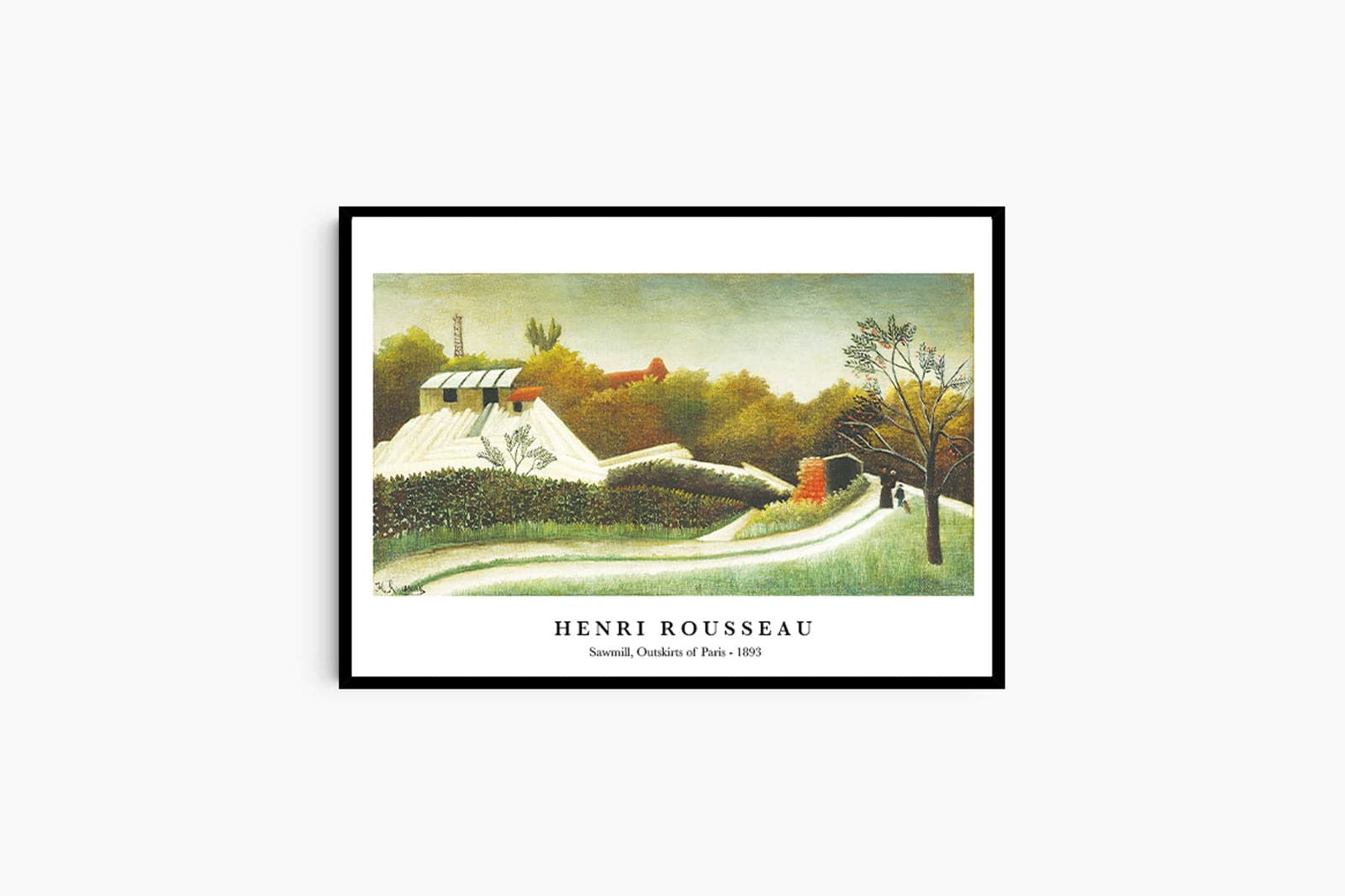 "Henri Rousseau - Samwill, Outskirts of Paris Poster"