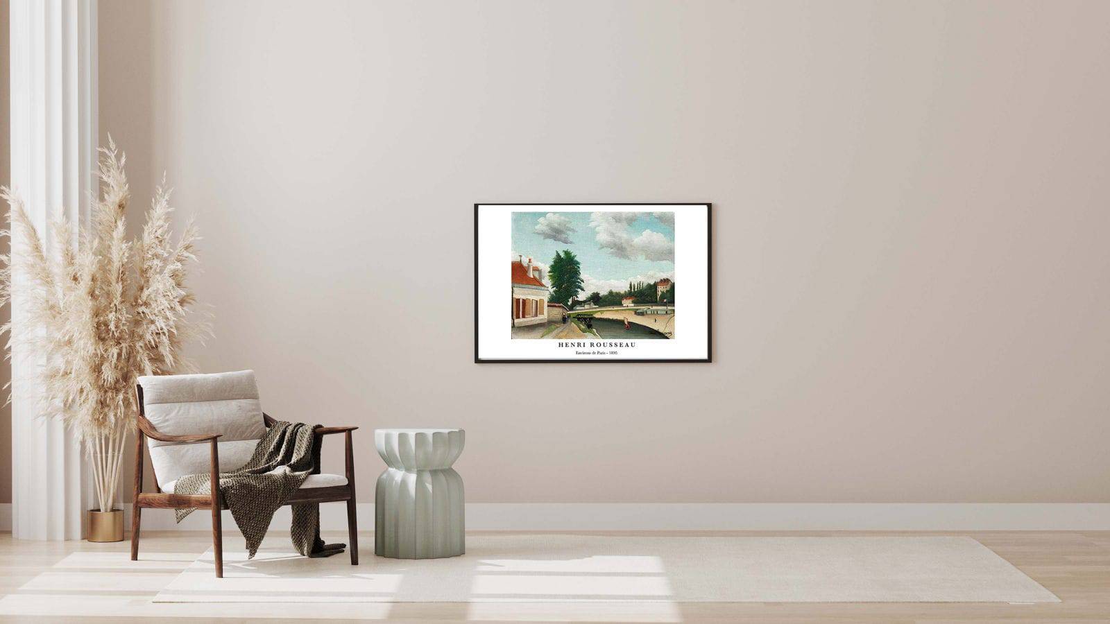 "Henri Rousseau - Environs de Paris Poster"