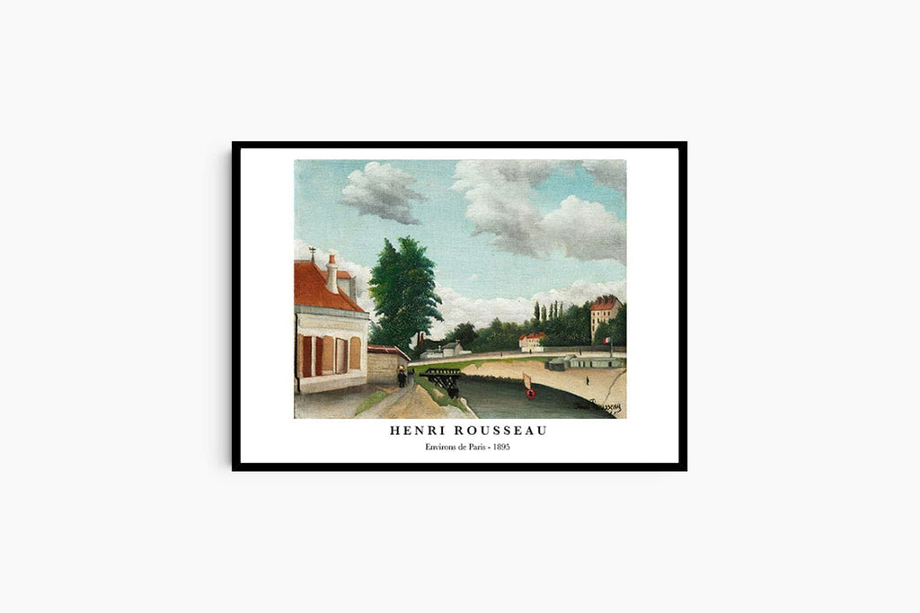 "Henri Rousseau - Environs de Paris Poster"