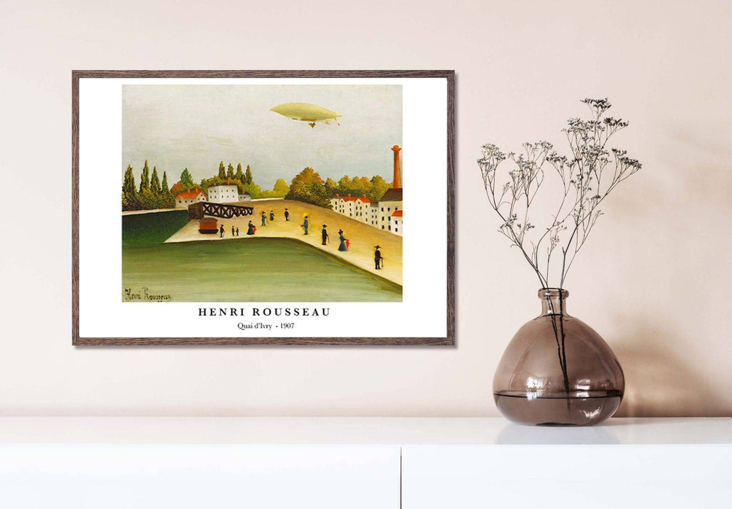 "Henri Rousseau - Quai d'Ivry Poster"