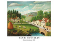 "Henri Rousseau - Pastoral Landscape Poster"