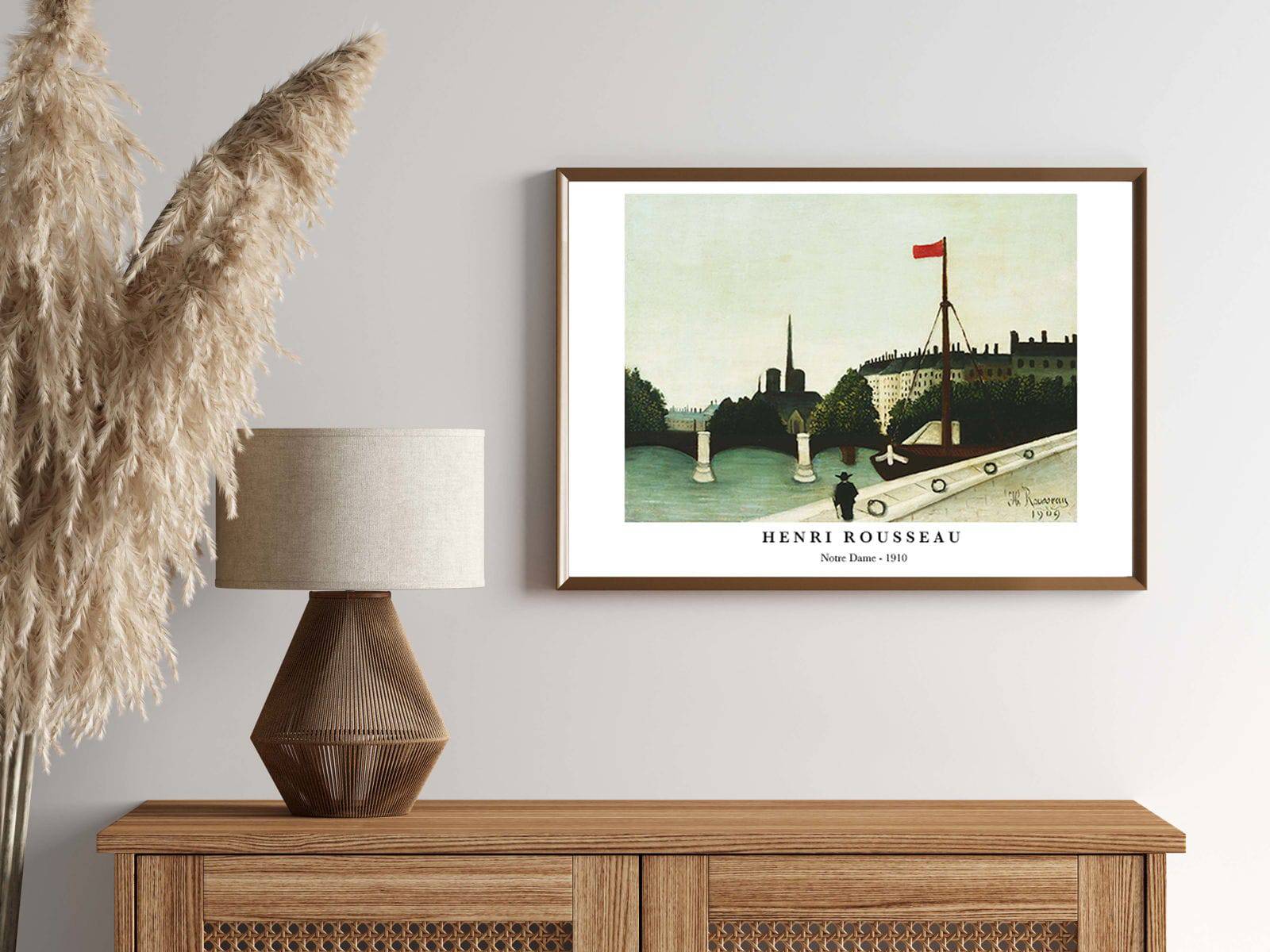 "Henri Rousseau - Notre Drame Poster"