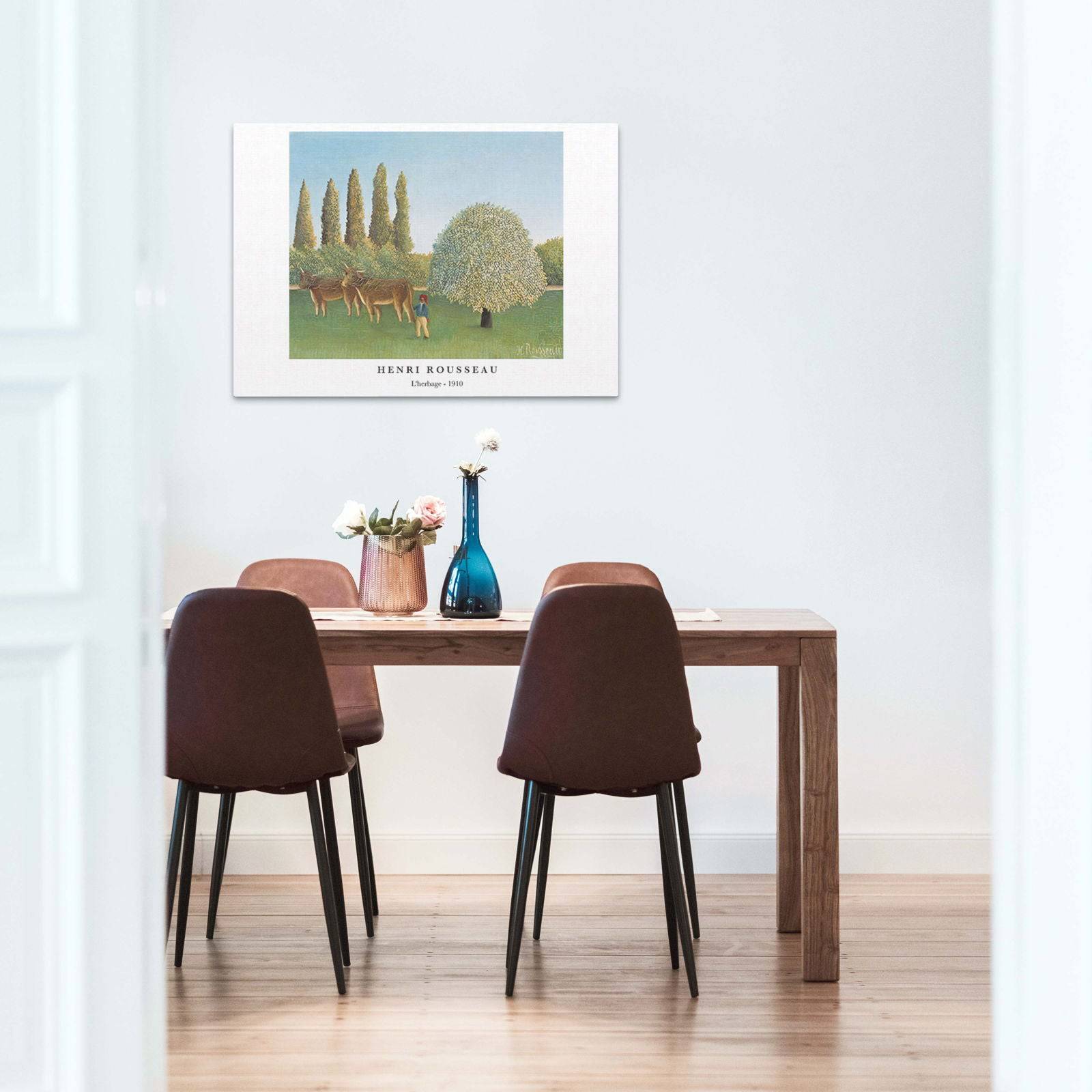 "Henri Rousseau - L'herbage Poster"