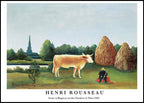 "Henri Rousseau - Scene in Bagneux on the Outskirts of Paris Poster"
