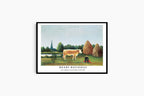 "Henri Rousseau - Scene in Bagneux on the Outskirts of Paris Poster"