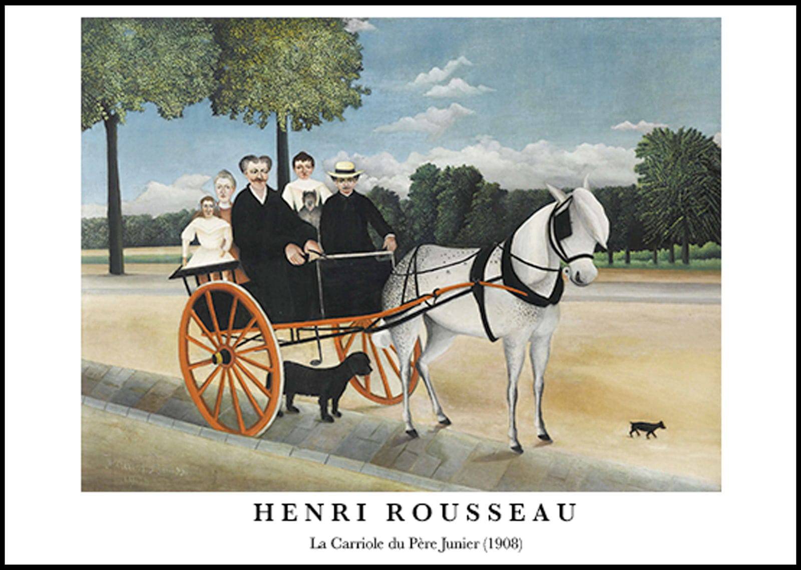 "Henri Rousseau - La Carriole du Père Junier"