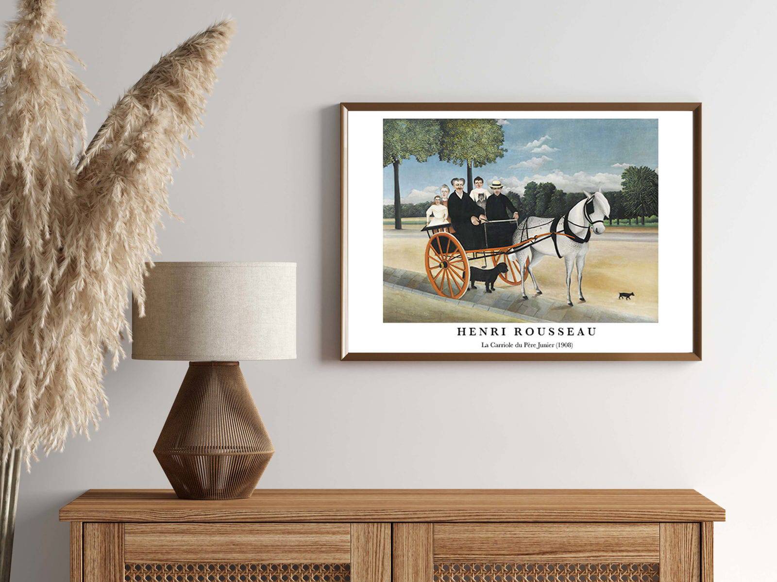 "Henri Rousseau - La Carriole du Père Junier"