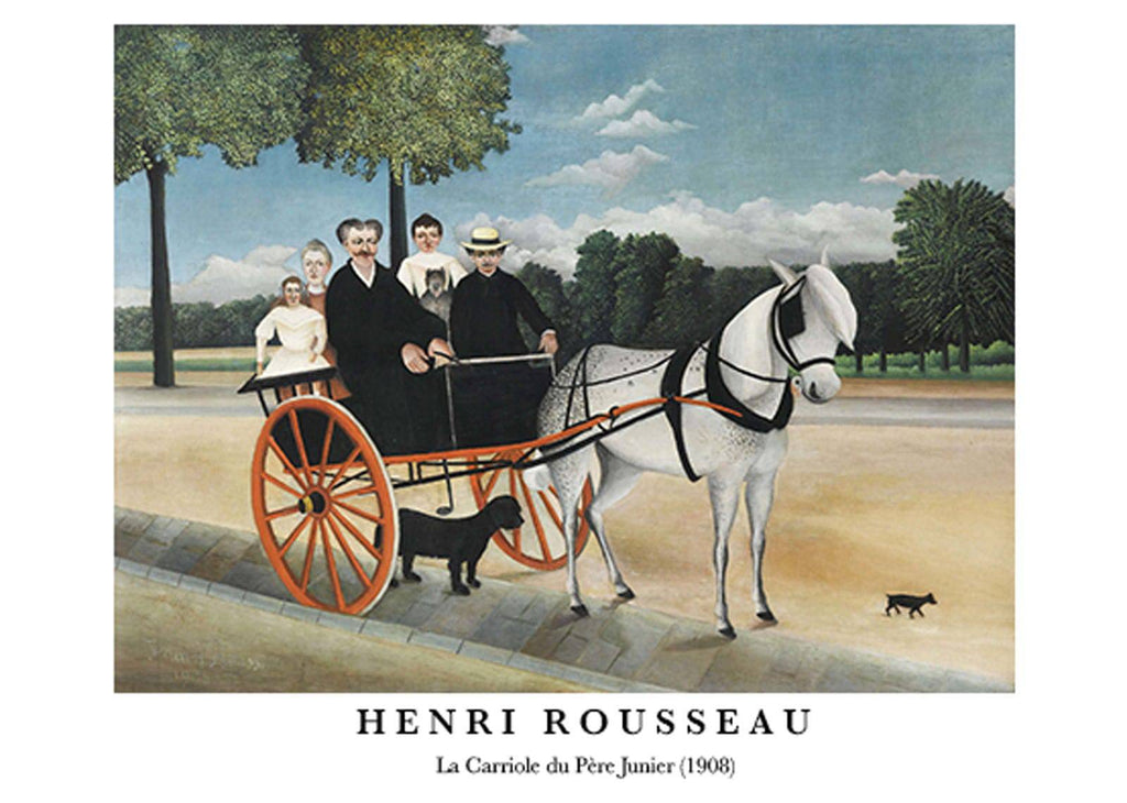 "Henri Rousseau - La Carriole du Père Junier"