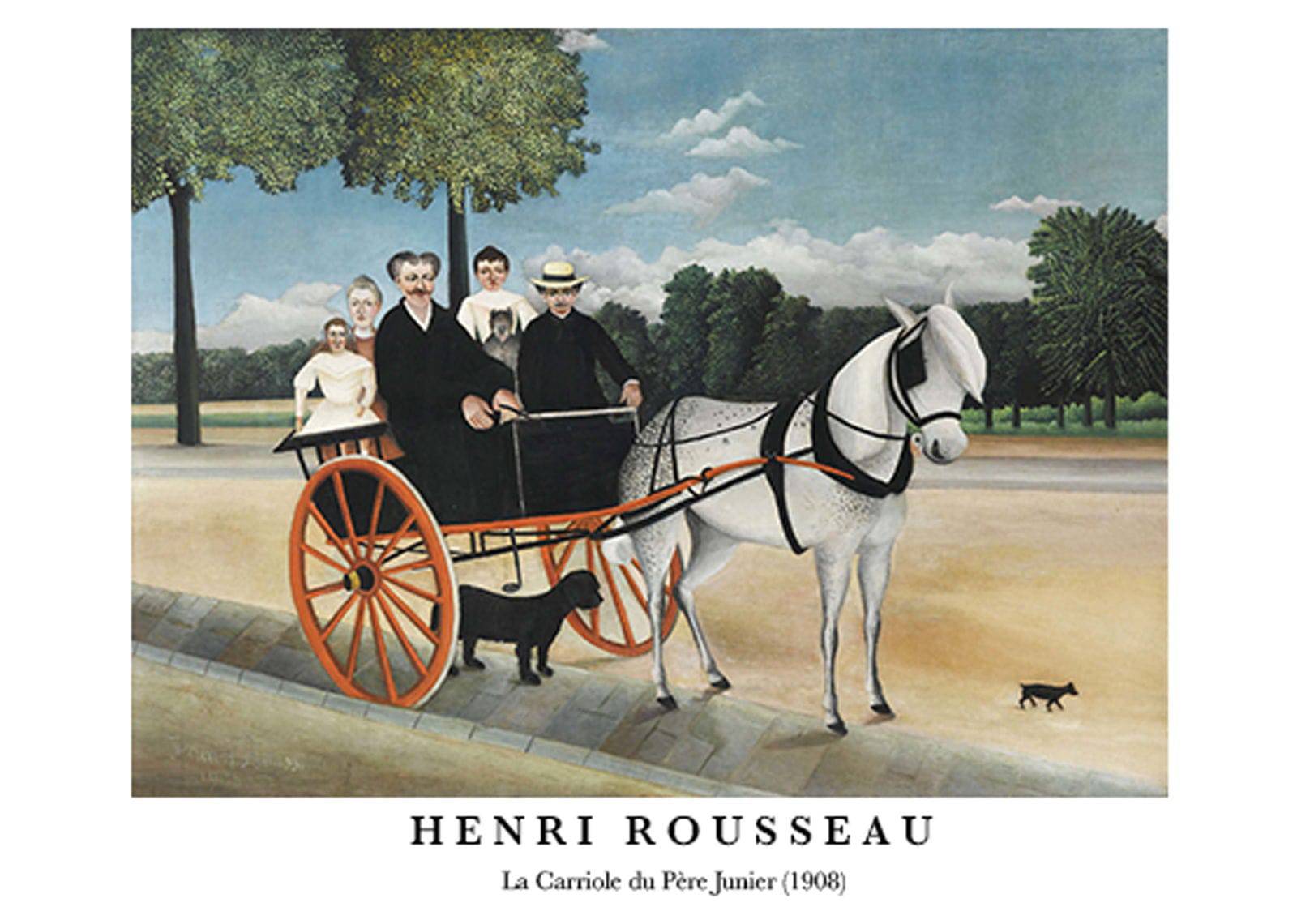 "Henri Rousseau - La Carriole du Père Junier"