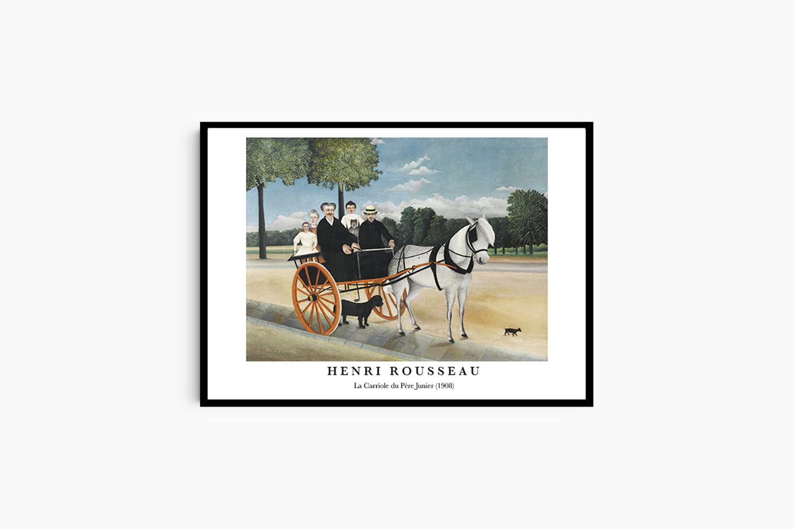 "Henri Rousseau - La Carriole du Père Junier"