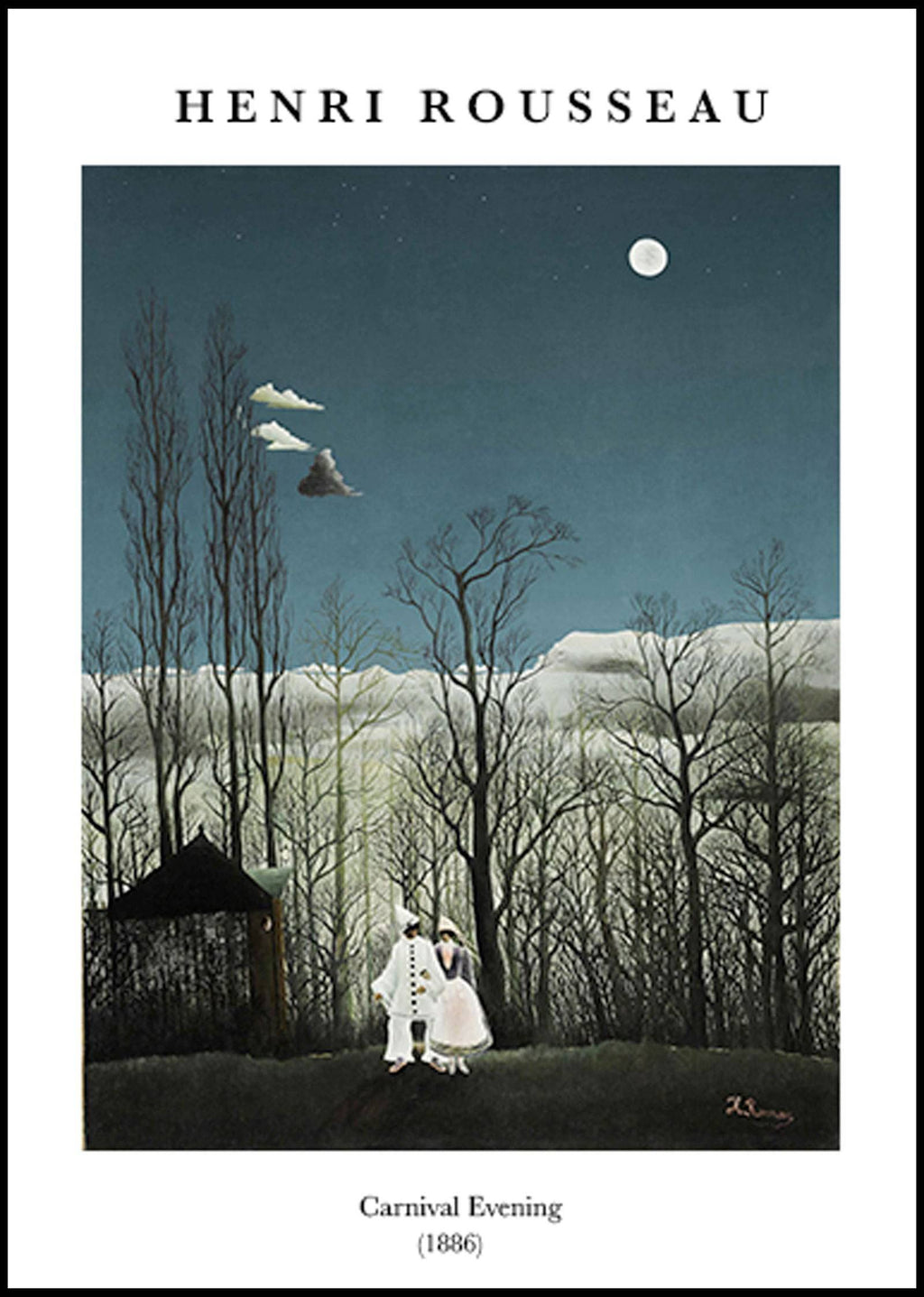 "Henri Rousseau - Carnival Evening Poster"