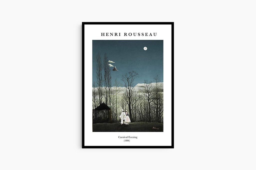 "Henri Rousseau - Carnival Evening Poster"