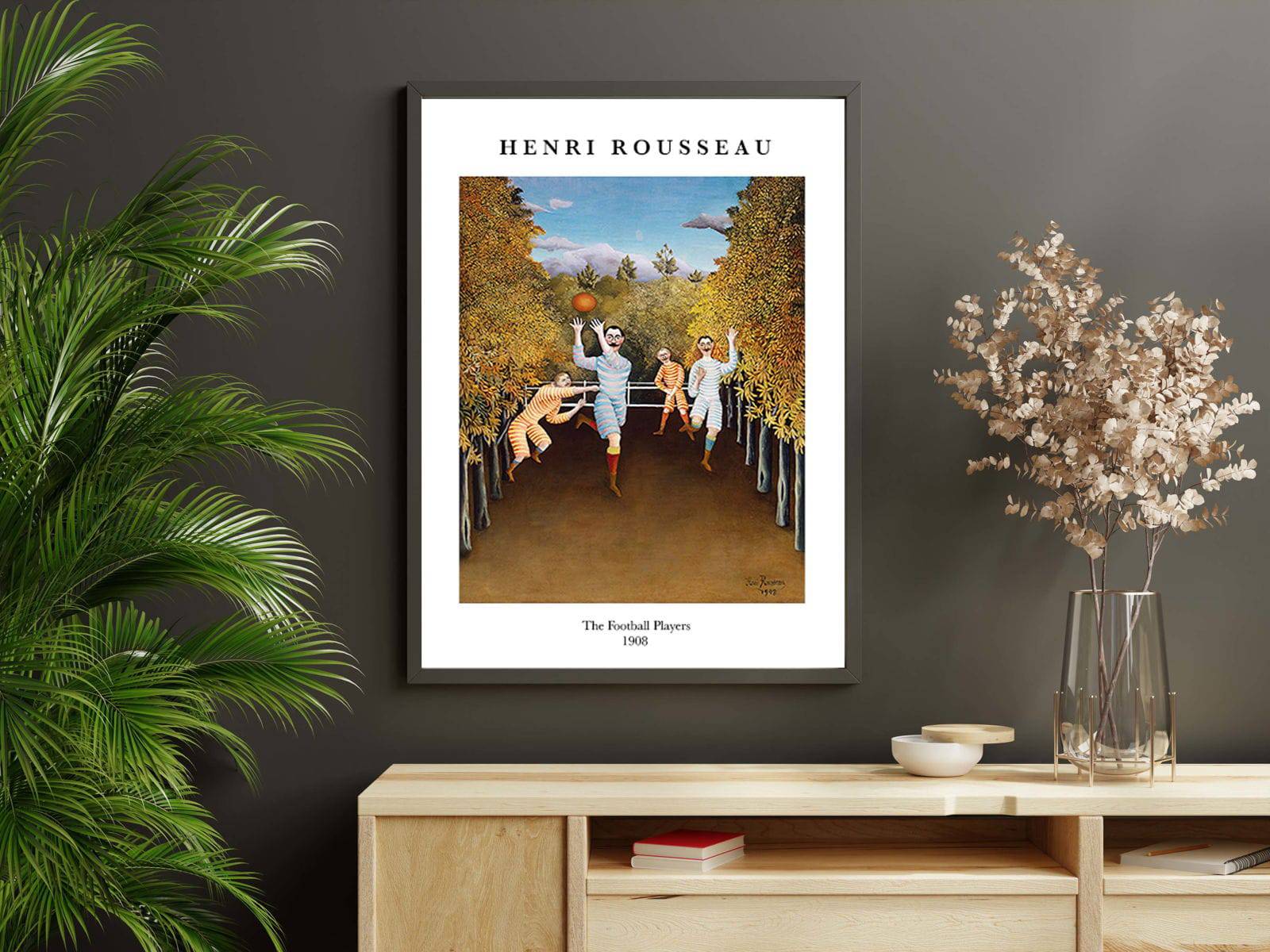 "Henri Rousseau - The Football Players Poster"