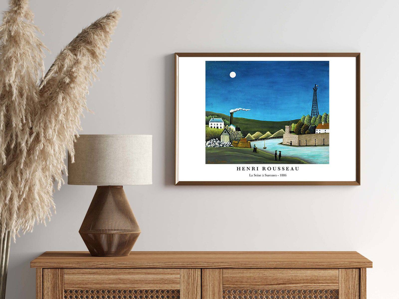 "Henri Rousseau - La Seine à Suresnes Poster"