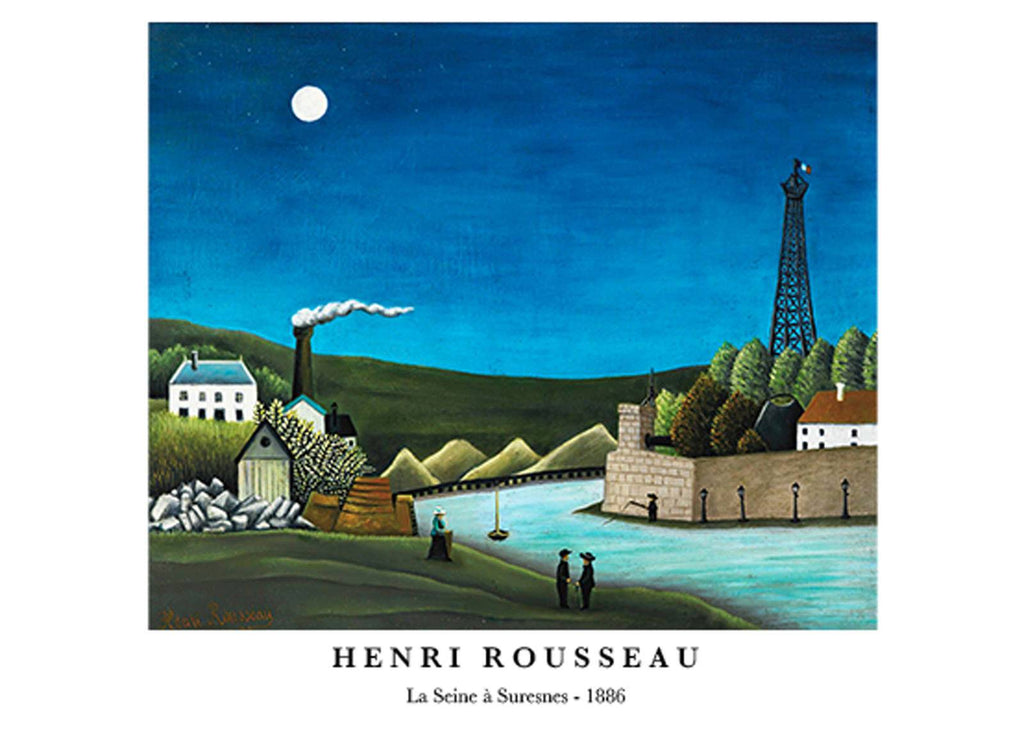 "Henri Rousseau - La Seine à Suresnes Poster"