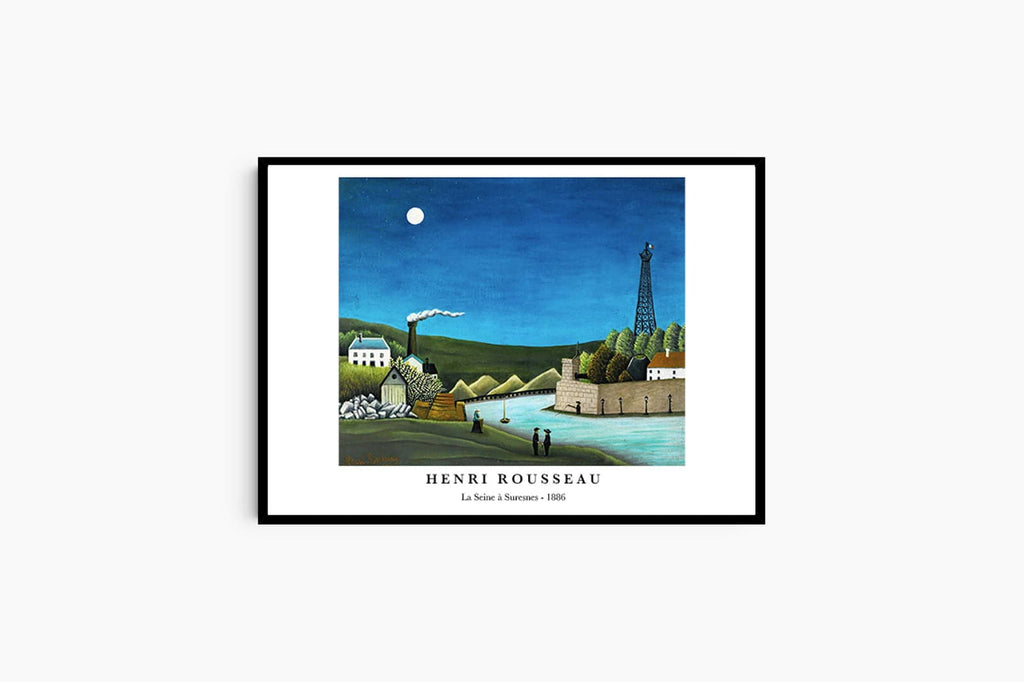 "Henri Rousseau - La Seine à Suresnes Poster"
