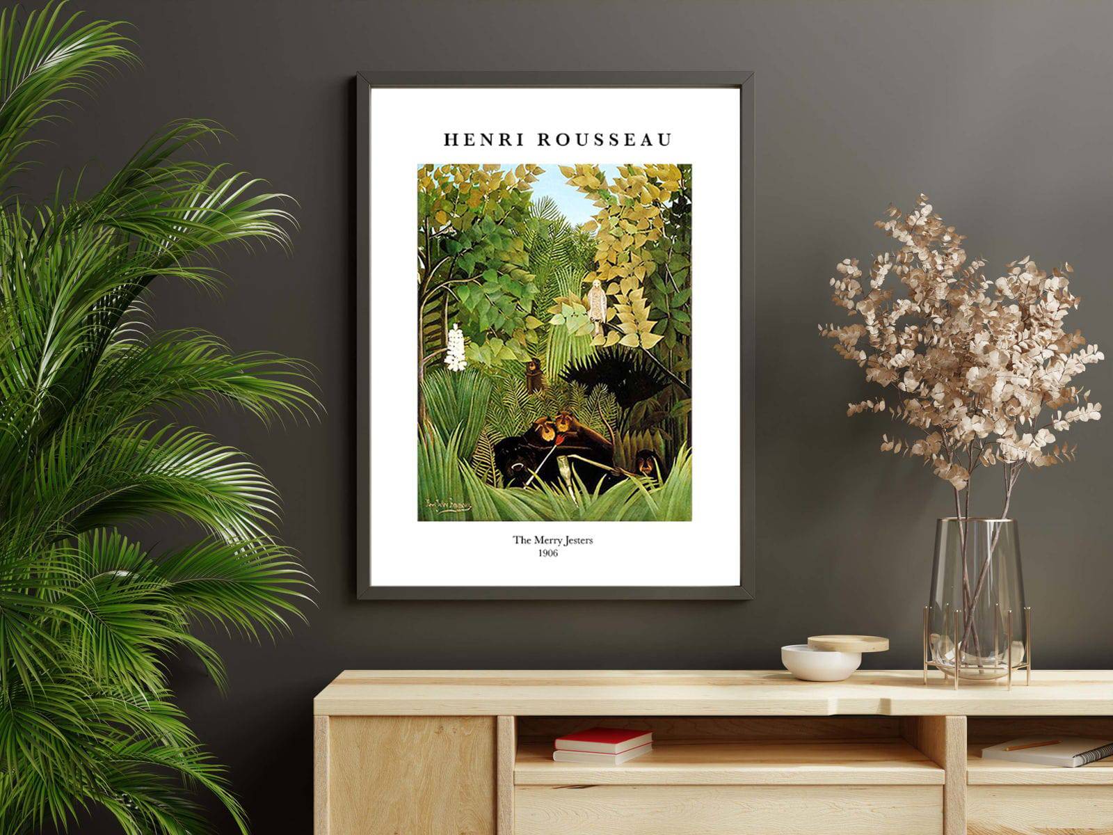 "Henri Rousseau - The Merry Jesters Poster"