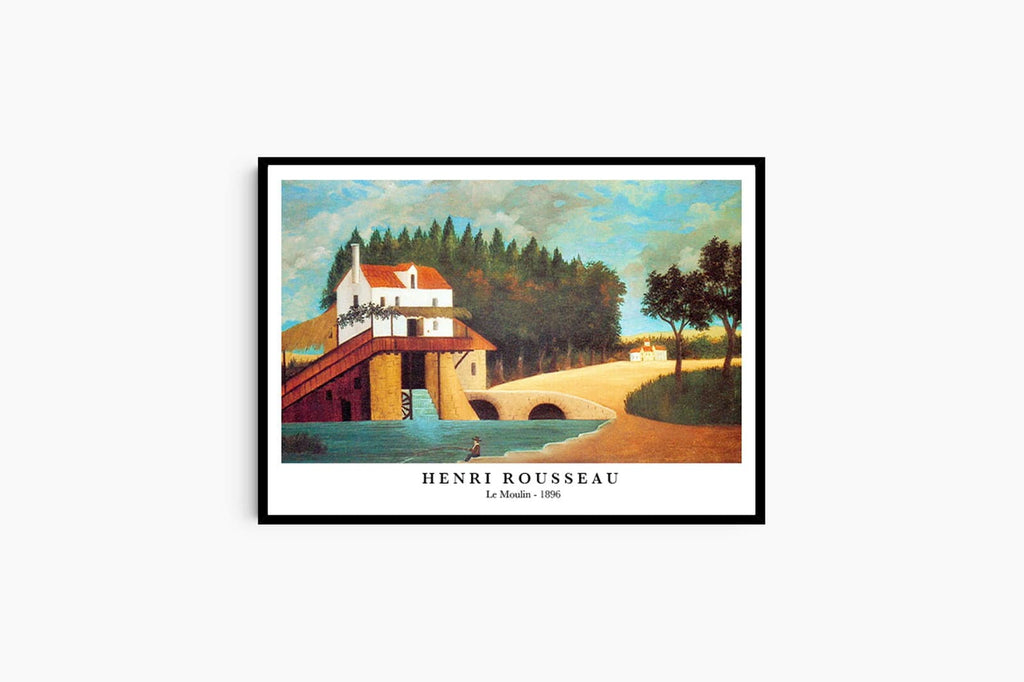 "Henri Rousseau - Le Moulin Poster"
