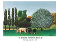"Henri Rousseau - The Banks of the Oise Poster"