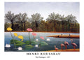 "Henri Rousseau - The Flamingos Poster"