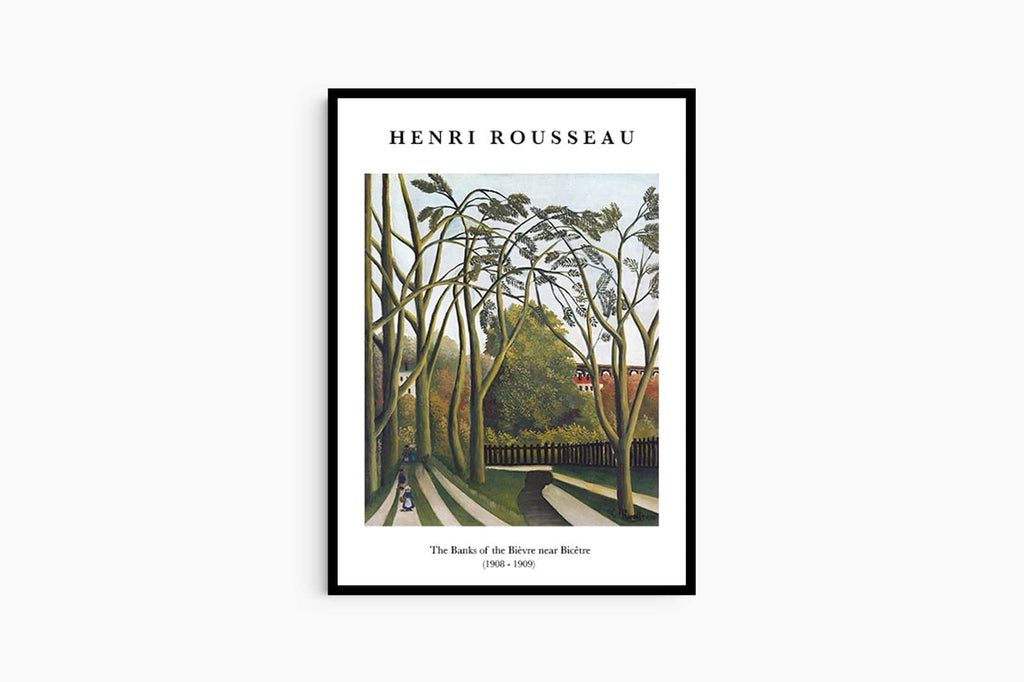 "Henri Rousseau - The Banks of the Bièvre near Bicêtre Poster"
