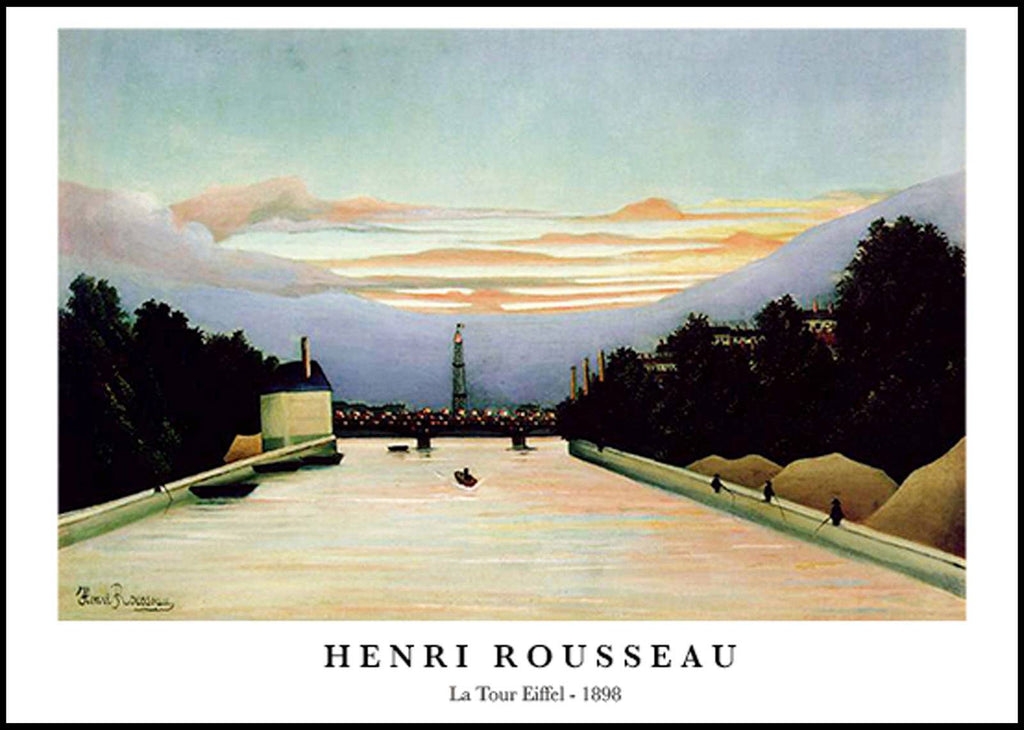 "Henri Rousseau - La Tour Eiffel Poster"