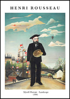 "Henri Rousseau - Myself 'Portrait' Poster"
