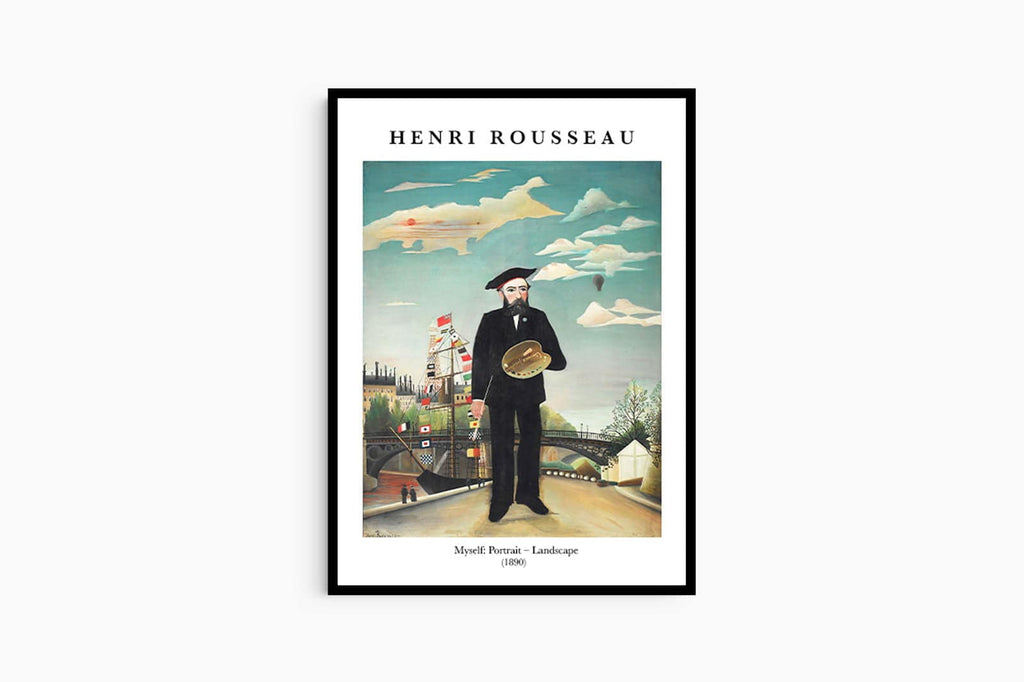 "Henri Rousseau - Myself 'Portrait' Poster"