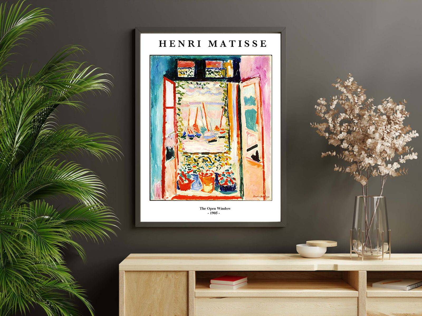 "Henri Matisse - The Open Window Poster"